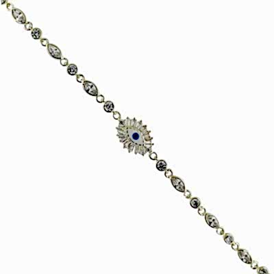 Freya Göz Taşlı Bileklik - by Eda Çetin