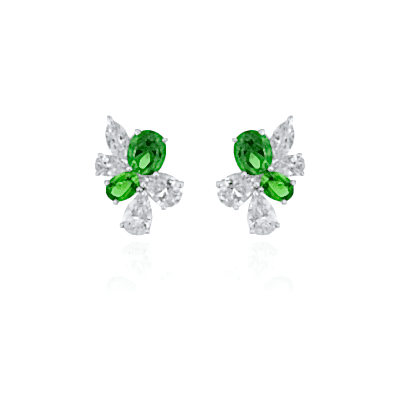 Green Su Salkımı Küpe - by Eda Çetin