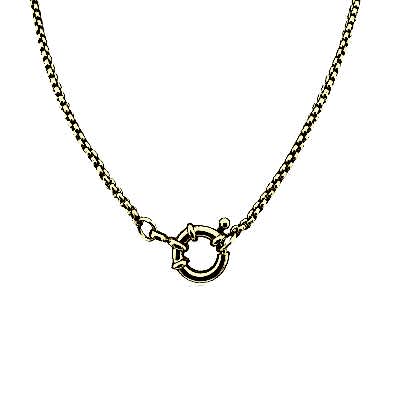 İtalyan Kilitli Zincir - 40 cm - by Eda Çetin