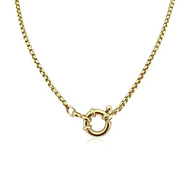 İtalyan Kilitli Zincir - 60 cm - by Eda Çetin