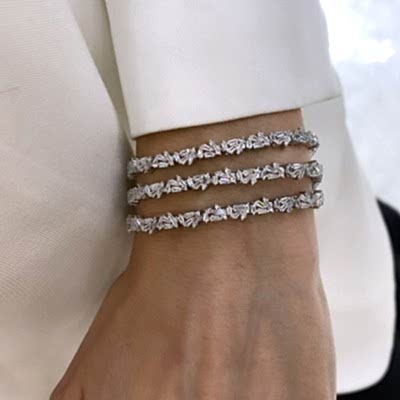 Kırık Baget İvy Su Yolu Bileklik - by Eda Çetin