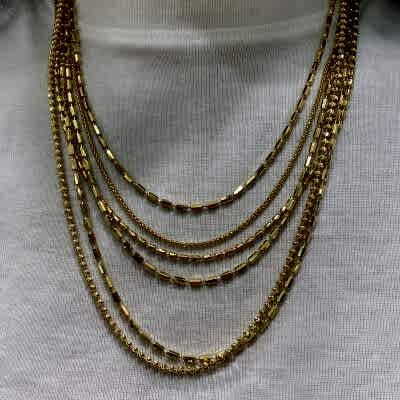 Luna Top Zincir - 55 cm - by Eda Çetin