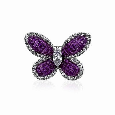 Martina Kelebek Broş - by Eda Çetin