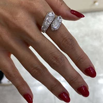 Merida Çift Baş Yüzük - by Eda Çetin