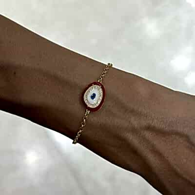 Mine Nazar Boncuğu Bileklik - by Eda Çetin