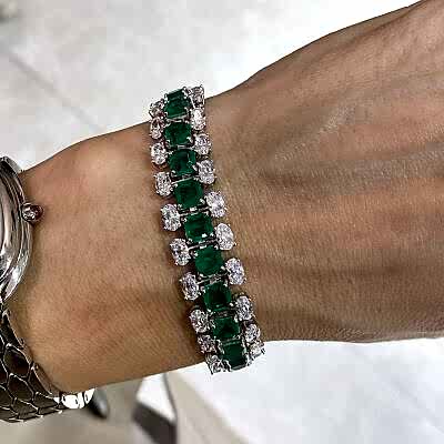 Mozanit Rube Su Yolu Bileklik - by Eda Çetin