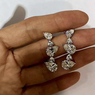 Palermo Damla Küpe - by Eda Çetin