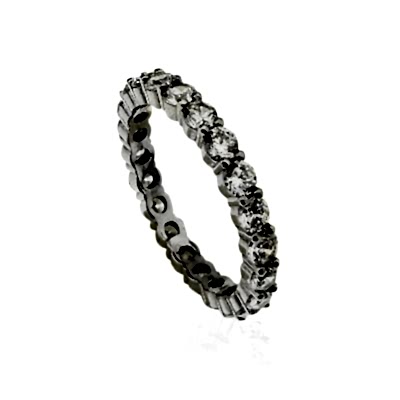 Pırlanta Montür Tamtur Yüzük - 4 mm - by Eda Çetin