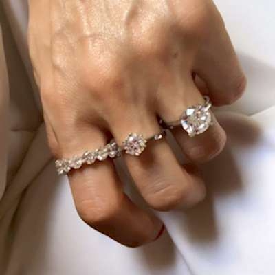 Pırlanta Montür Tamtur Yüzük - by Eda Çetin