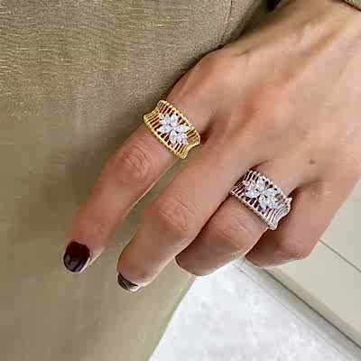 Pure Selection Markiz Yüzük - by Eda Çetin