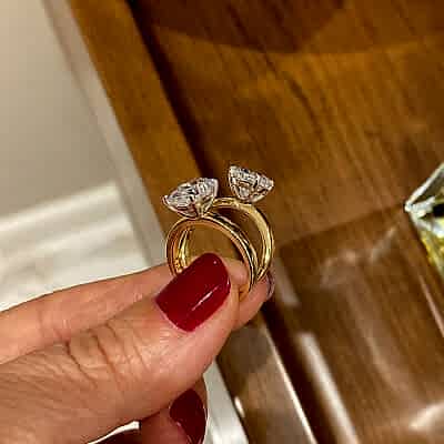 Royal Cut Oval Kesim Yüzük - by Eda Çetin