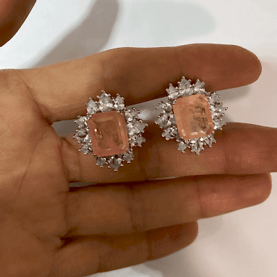 Royal Cut Somon Küpe - by Eda Çetin