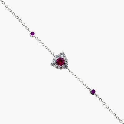 Ruby Nata İtalyan Bileklik - by Eda Çetin