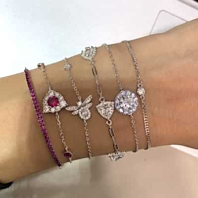 Ruby Nata İtalyan Bileklik - by Eda Çetin