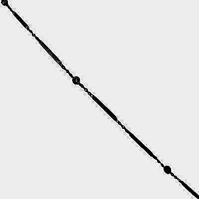 Şerit Taşlı Halhal - by Eda Çetin