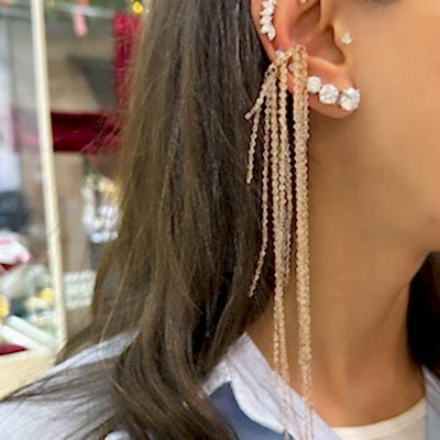 Suzi Sarkıt Kıkırdak Küpesi - by Eda Çetin