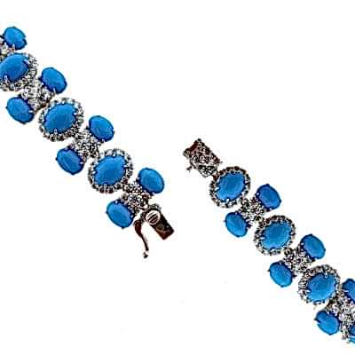 Turkuaz Royal Max Bileklik - by Eda Çetin