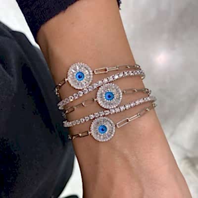 Yeni Form Camgöz Bileklik - by Eda Çetin